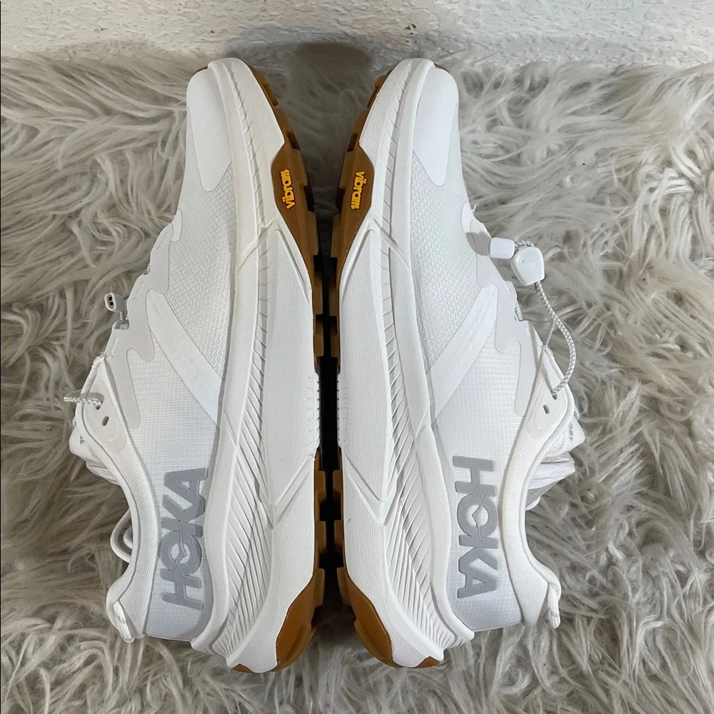 HOKA Women's Transport White Athletic Walking Shoes Sneakers Size 9.5 B NEW - Picture 11 of 16